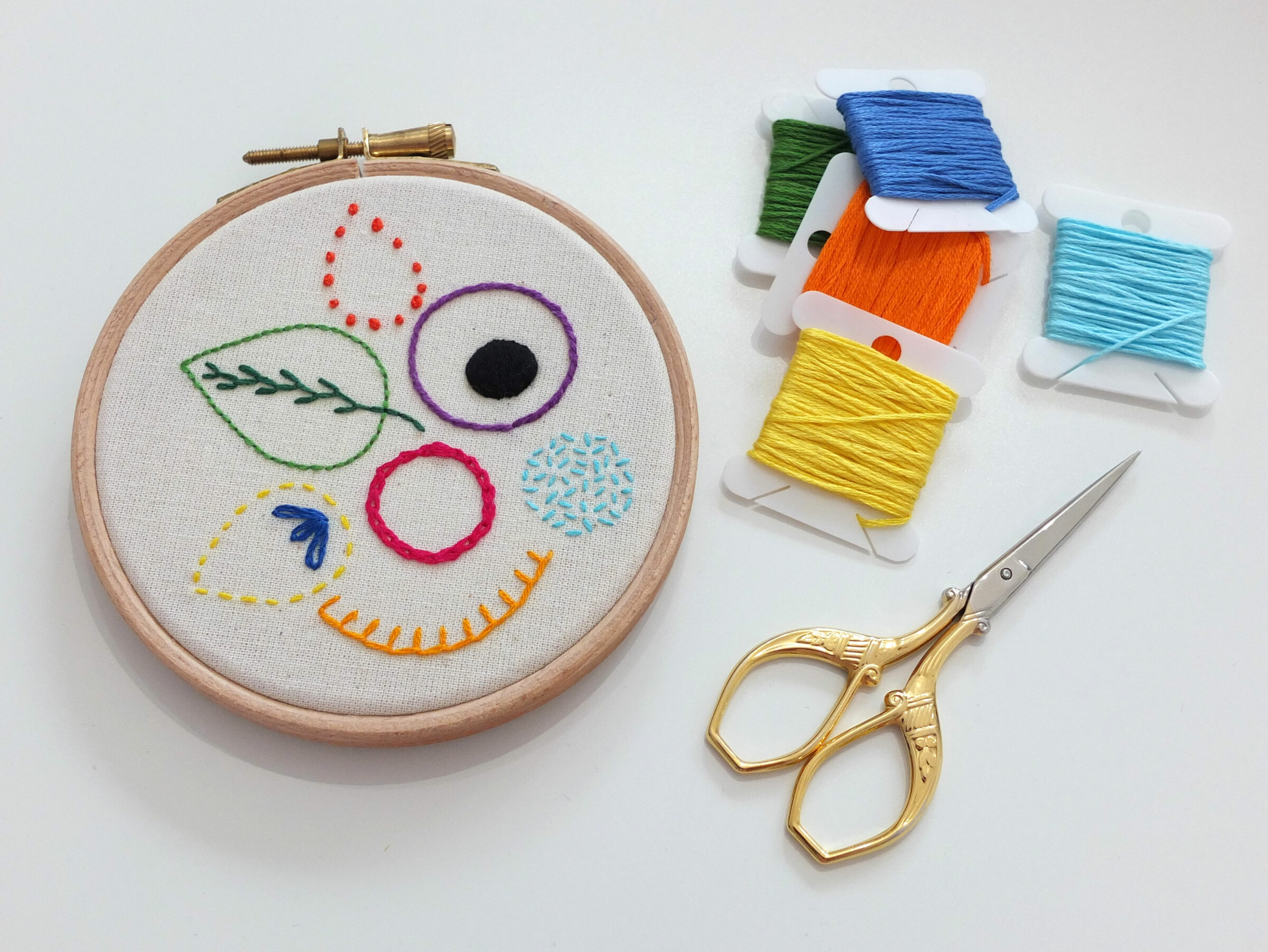 WORKSHOP: Intro To Hand Embroidery – Crescent Arts